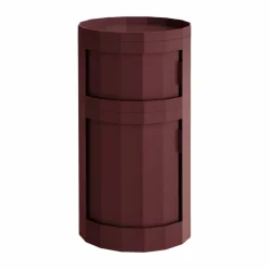 Facet Cabinet 110 sidobord Burgundy