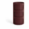 Facet Cabinet 30 sidobord Burgundy