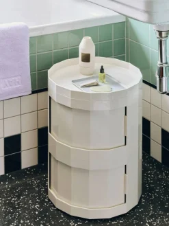 Facet Cabinet 20 sidobord Eggshell
