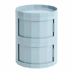 Facet Cabinet 20 sidobord Misty blue