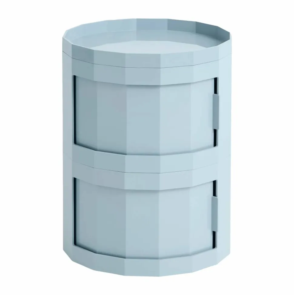 Facet Cabinet 20 sidobord Misty blue