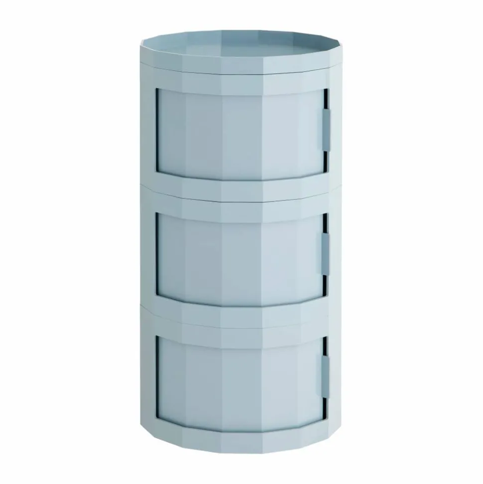 Facet Cabinet 30 sidobord Misty blue