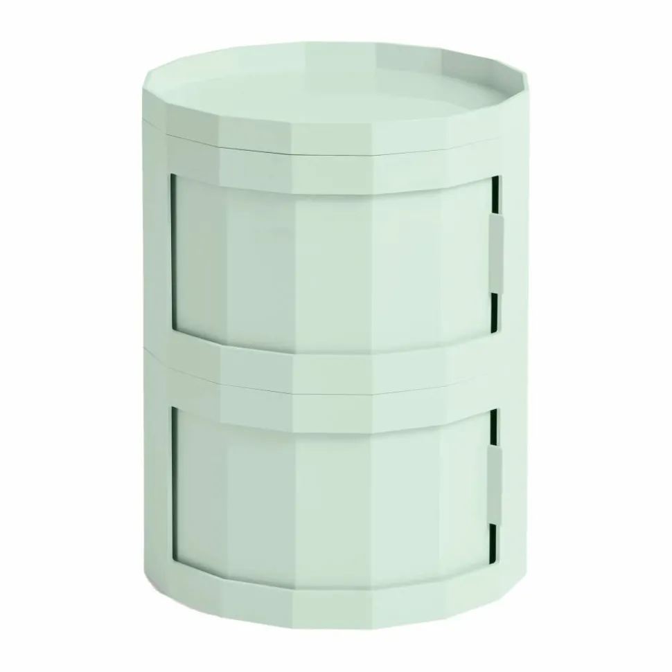 Facet Cabinet 20 sidobord Soft mint