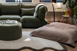 Fatboy the original puffer sittsäck Canvas recycled taupe grey 180x140 cm