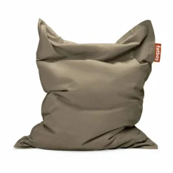 Fatboy the original puffer sittsäck Canvas recycled taupe grey 180x140 cm