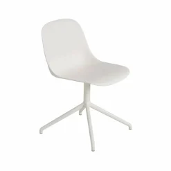 Fiber sidostol Natural white-White (plastic)