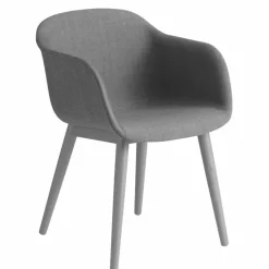 Fiber Armchair med träben Remix 133