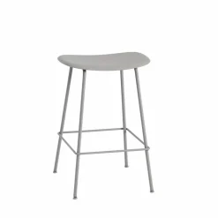 Fiber counter stol 65 cm Grey-grey