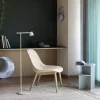 Fiber loungestol wood base ochre ekben