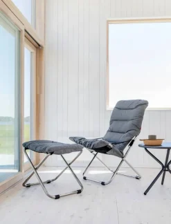 Fiesta Soft solstol Antracit-aluminium