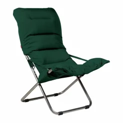 Fiesta Soft solstol Dark green-aluminium