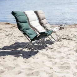 Fiesta Soft solstol Dark green-aluminium