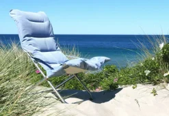 Fiesta Soft solstol Light blue-beige supertex