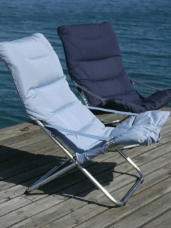 Fiesta Soft solstol Light blue-beige supertex