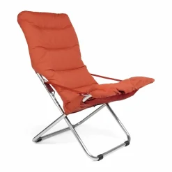 Fiesta Soft solstol Orange-aluminium