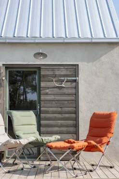Fiesta Soft solstol Sage green-aluminium
