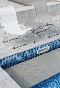 Fiesta solstol White-beige