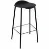 Flamingo Hippo barstol Black-anthracite