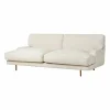 Flaneur soffa 2-sits Indianskop 15-antique brass