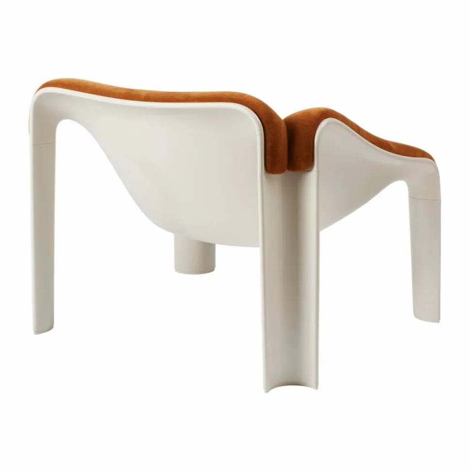 F300 loungestol Alabaster white-Alpaca Alto 021