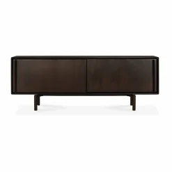 Flow sideboard Rose brown mahogany 224x82 cm