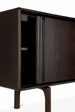 Flow sideboard Rose brown mahogany 224x82 cm