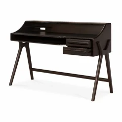Flow skrivbord Rose brown mahogany 140x55 cm