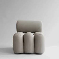 Foku Chair loungefåtölj Taupe