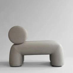 Foku Chair loungefåtölj Taupe