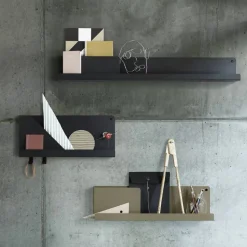 Folded hylla 29 5x40 cm Olive