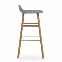 Form barstol ekben 75 cm grå