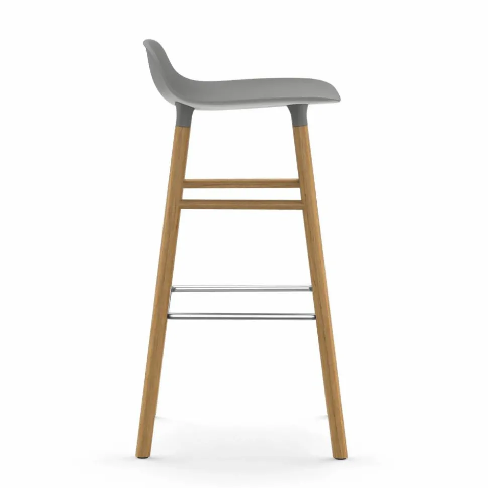 Form barstol ekben 75 cm grå