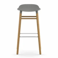 Form barstol ekben 75 cm grå