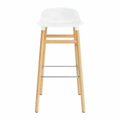 Form barstol ekben 75 cm vit