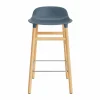 Form Chair barstol ekben blå