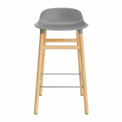 Form Chair barstol ekben grå