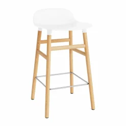 Form Chair barstol ekben vit