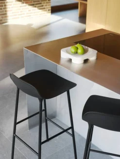 Form Chair barstol metallben Svart
