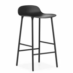 Form Chair barstol metallben Svart