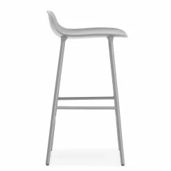 Form Chair barstol metallben grå