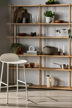 Form Chair barstol metallben vit