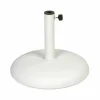 Fri Form parasollfot White concrete Ø49 cm