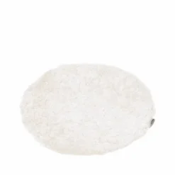 Fårskinnsdyna Ø33 cm offwhite
