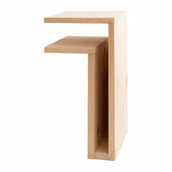 F-shelf Play DIY vägghylla Pine left