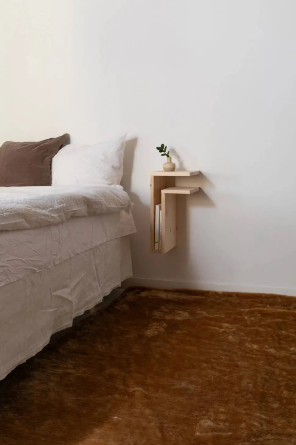 F-shelf Play DIY vägghylla Pine right