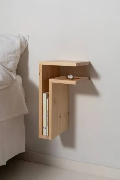 F-shelf Play DIY vägghylla Pine right