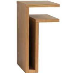 F-shelf vägghylla ek Hylla åt höger