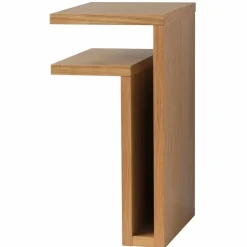 F-shelf vägghylla ek Hylla åt vänster
