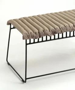 Garden Glory sittdyna med fransar Beige beige frans 38x120 cm