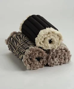 Garden Glory sittdyna med fransar Brun beige frans 38x120 cm